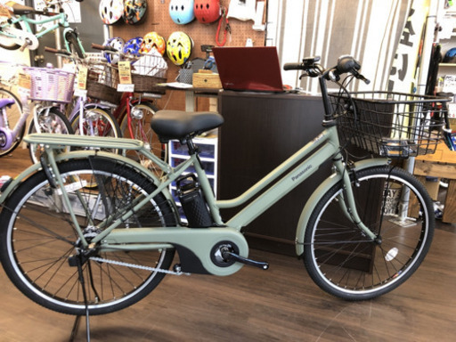 【新品】電動自転車 Panasonic BE-ELST635G2 オリーブ