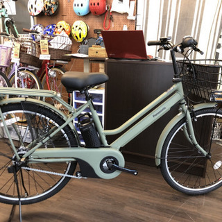 【新品】電動自転車 Panasonic BE-ELST635G2 オリーブ