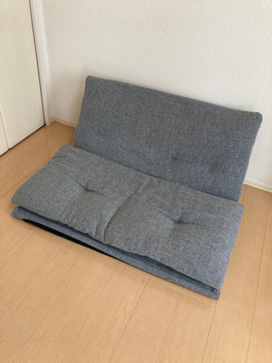 ニトリ　ソファー　グレー