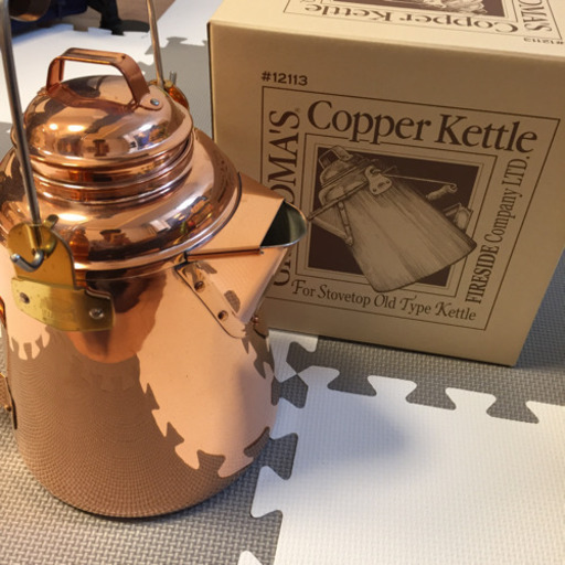 【新品未使用】コッパーケトル GRANDMA'S Copper Kettle