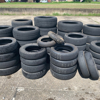 廃タイヤ差し上げます