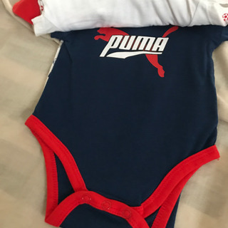 プーマロンパース5枚セット新品0-3Mの画像