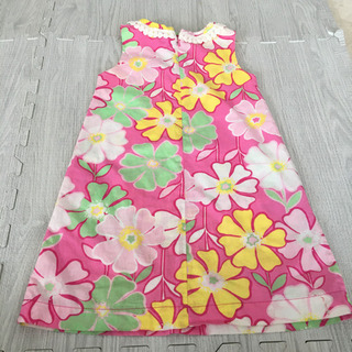 夏にぴったり‼️美品‼️Gap kids♡花柄ワンピース 100㎝ の画像