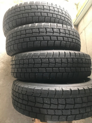 シーズン前に　超バリ溝　155 65 13 スタッドレスホイールセット