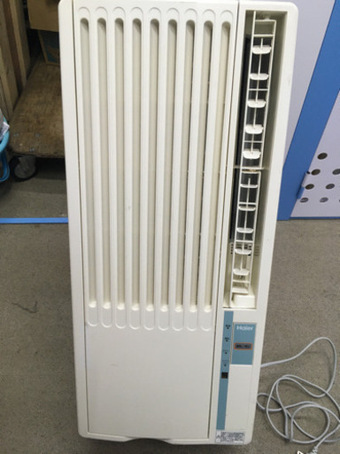 ＜格安＞窓エアコン　工事簡単　ハイアールJA-16N　2015年製＜配送可＞