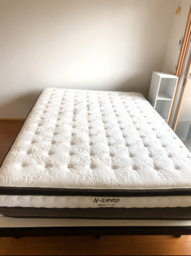 セミダブルマットレス(Nスリープ ハード H2-CR) ベッドセット