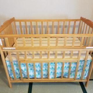 【お取引中】ベビーベッド　岡崎市　名古屋市の画像