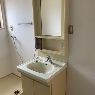 無料！自動水栓洗面化粧台