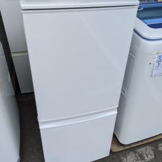 2ドア冷蔵庫 シャープ SJ-14Y-W 2014年製 137L...