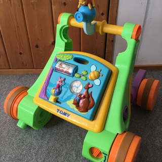プーさん　ウォーカーライダー　三輪車　2ウェイの画像