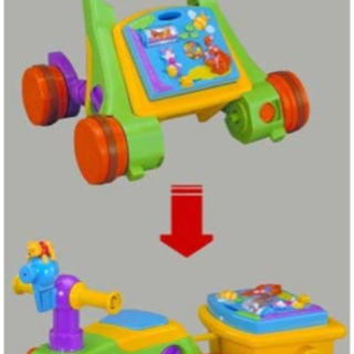 プーさん　ウォーカーライダー　三輪車　2ウェイの画像
