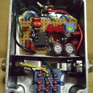 MI AUDIO Crunch Box Distortion クローン ハンドメイド ■ エフェクターの画像