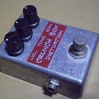 MI AUDIO Crunch Box Distortion クローン ハンドメイド ■ エフェクターの画像