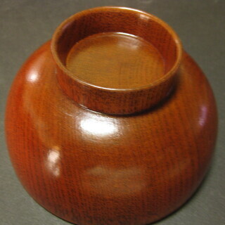 弥右衛門作　天然木使用　特製品　木椀　5客　新品未使用品の画像