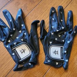 【取引決定】ディズニーMunsingwearゴルフ手袋&ティー&...