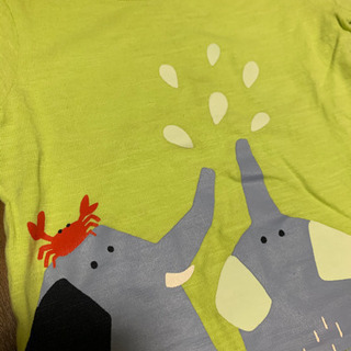 【取引中】80サイズ　アニマルTシャツの画像