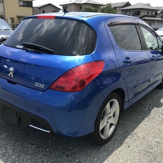 プジョー 308 シエロ ガラスルーフ ETC スペアタイヤ クルコン オートエアコンの画像