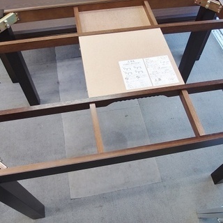 中古　美品　■山善　YAMAZEN  家具調こたつ　　ダイニング　こたつ■　の画像