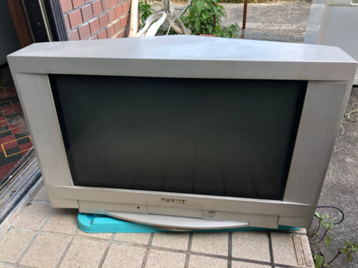 三菱ブラウン管カラーテレビ28T-D101Sジャンク前提 (おはる) 五井の