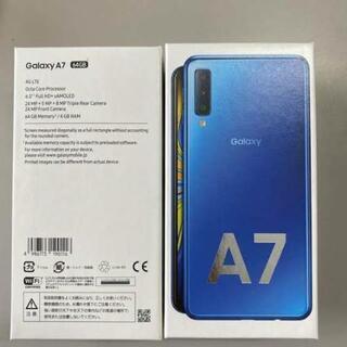 GALAXY A7 未使用品（新品未開封 Galaxy A7 ブラック 64 GB SIM
