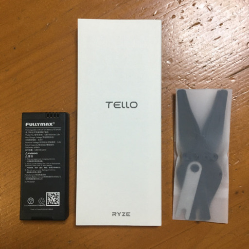 Tello テロー 小型ドローン スマホ連携　DJI