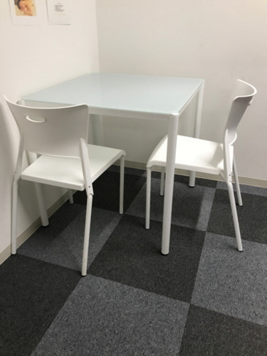 美品　テーブルイスセット