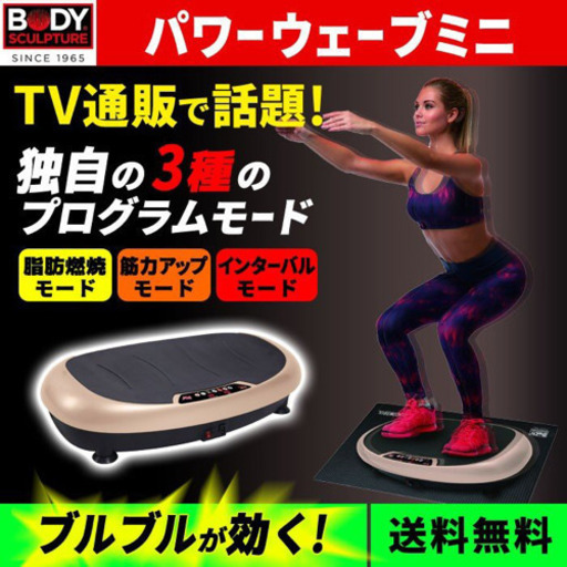 振動マシン　パワーウェーブミニ