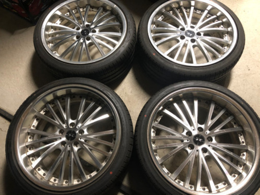 245/35ZR20ホイール付き　ウェッズ　マーベリック