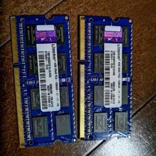 ノートパソコン用メモリー