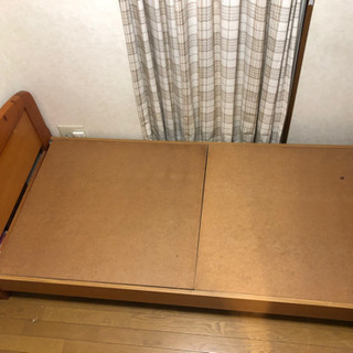 カントリー調☆木製ベッド☆値下げします！
