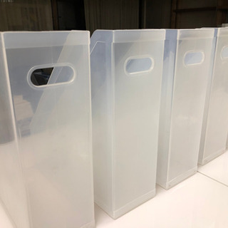 ファイルボックス 5つセット プラスティックケースの画像