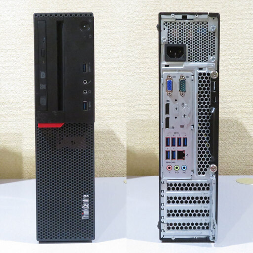 【受付終了】★美品★SSDより高速！M.2搭載 Core-i5 第六世代 高性能デスクトップPC Lenovo ThinkCentre