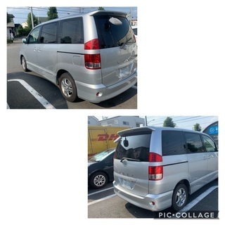 🔴　ボクシー  77000キロ　車検付き！パワースライドドア！の画像