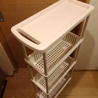 キャスター付3段ワゴンの画像
