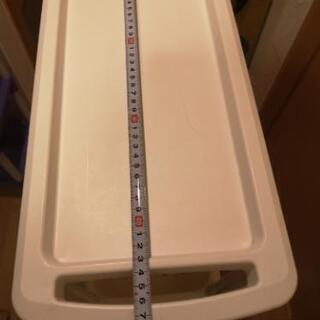 キャスター付3段ワゴンの画像