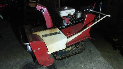 ワドー除雪機　昭和レトロ