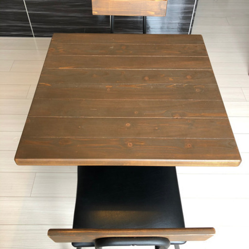 カフェテーブルセット テーブル×1 イス×2