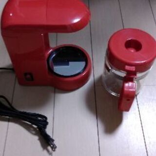 かわいい赤!　キッチンのアクセントに!　日本製コーヒードリッパー（未使用）の画像