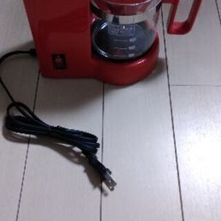 かわいい赤!　キッチンのアクセントに!　日本製コーヒードリッパー（未使用）の画像