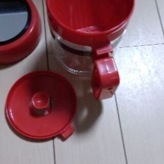 かわいい赤!　キッチンのアクセントに!　日本製コーヒードリッパー（未使用）の画像