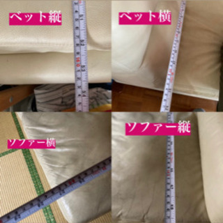 本革ソファー　の画像