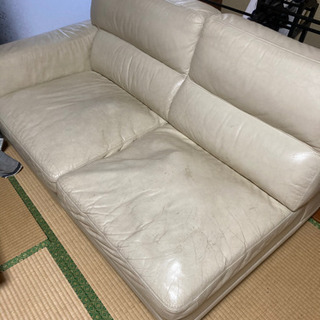 本革ソファー　の画像