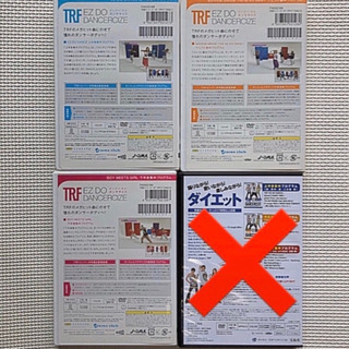 美品❣️TRF ダンササイズ　DVD ３枚セット‼️の画像