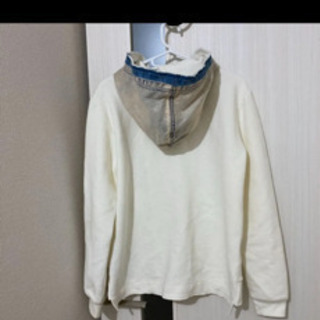 美品　ディーゼル　切り替え　パーカーの画像