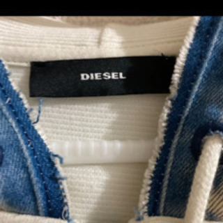美品　ディーゼル　切り替え　パーカーの画像