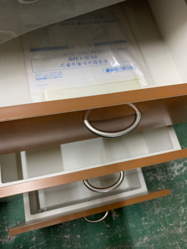 ナスステンレス　流し台　戸袋　ガス台　3点セット　未使用品