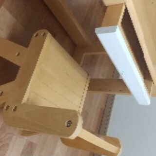 ☆商談中☆ キッズ スタディー こども 机 椅子の画像