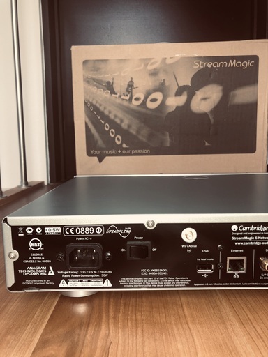 美品・動作OK!!　cambridge audio(ケンブリッジオーディオ）stream magic6 ネットワークプレーヤー、ＤＡＣ