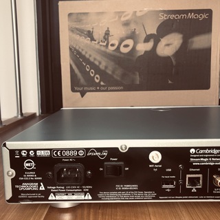 美品・動作OK!!　cambridge audio(ケンブリッジオーディオ）stream magic6 ネットワークプレーヤー、ＤＡＣとしても使用可!!の画像