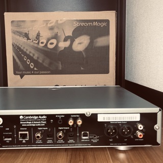 美品・動作OK!!　cambridge audio(ケンブリッジオーディオ）stream magic6 ネットワークプレーヤー、ＤＡＣとしても使用可!!の画像